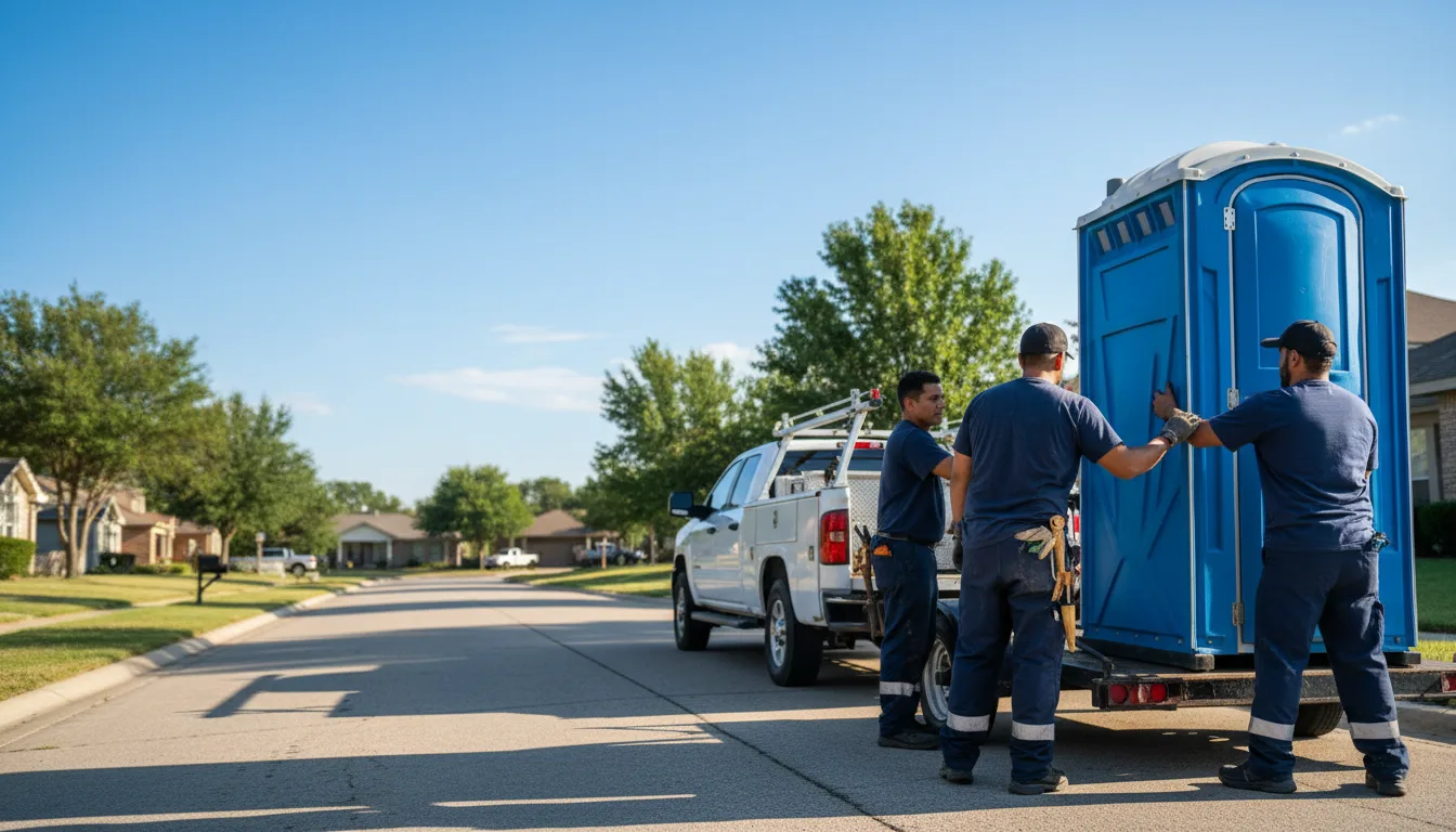 Portable Toilet Rental in Cameron, LA near me